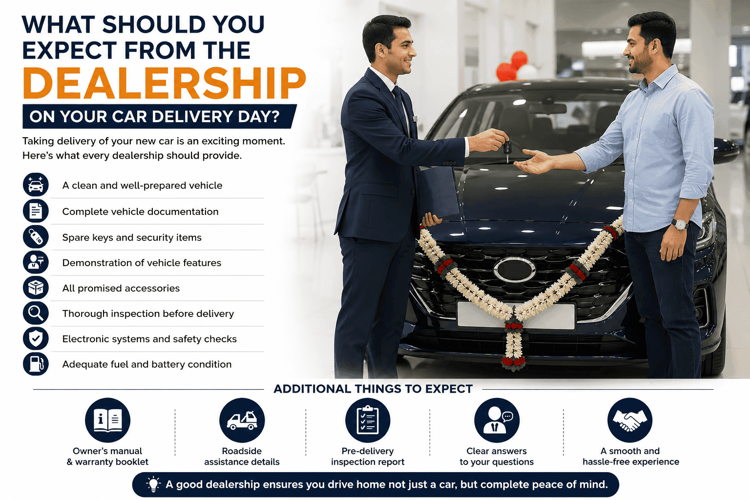 What Should You Expect From the Dealership on Your Car Delivery Day?