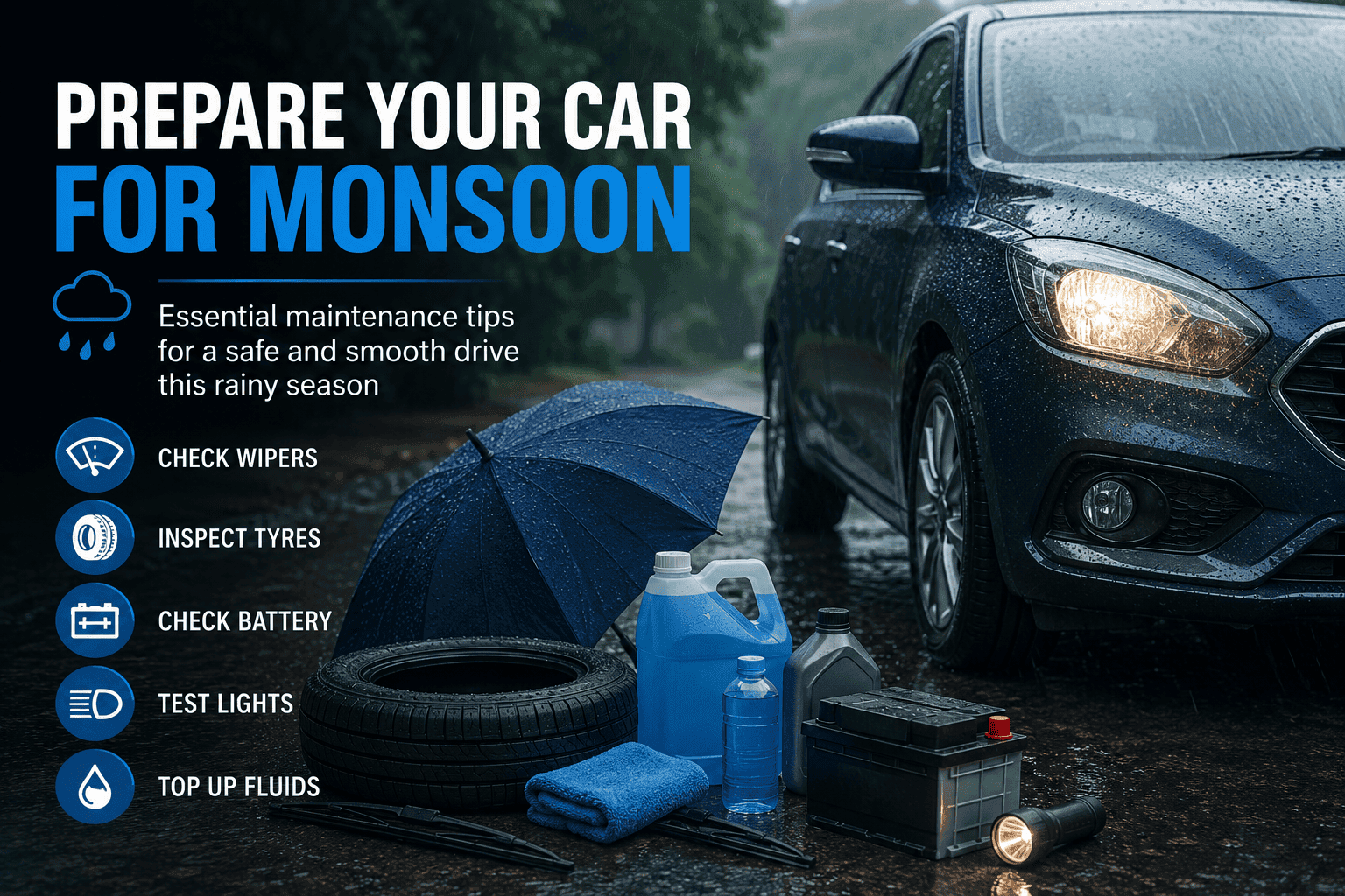 Monsoon Car Care Guide: Protect Your Vehicle During the Rainy Season
